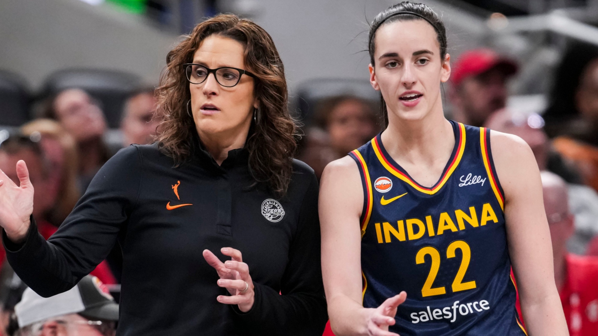 Stephanie White Reveals Plan To Play Caitlin Clark Off-Ball For Load Management